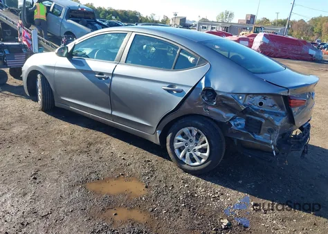 2019 Hyundai Elantra Se from USA, damaged, VIN KMHD74LF7KU863681